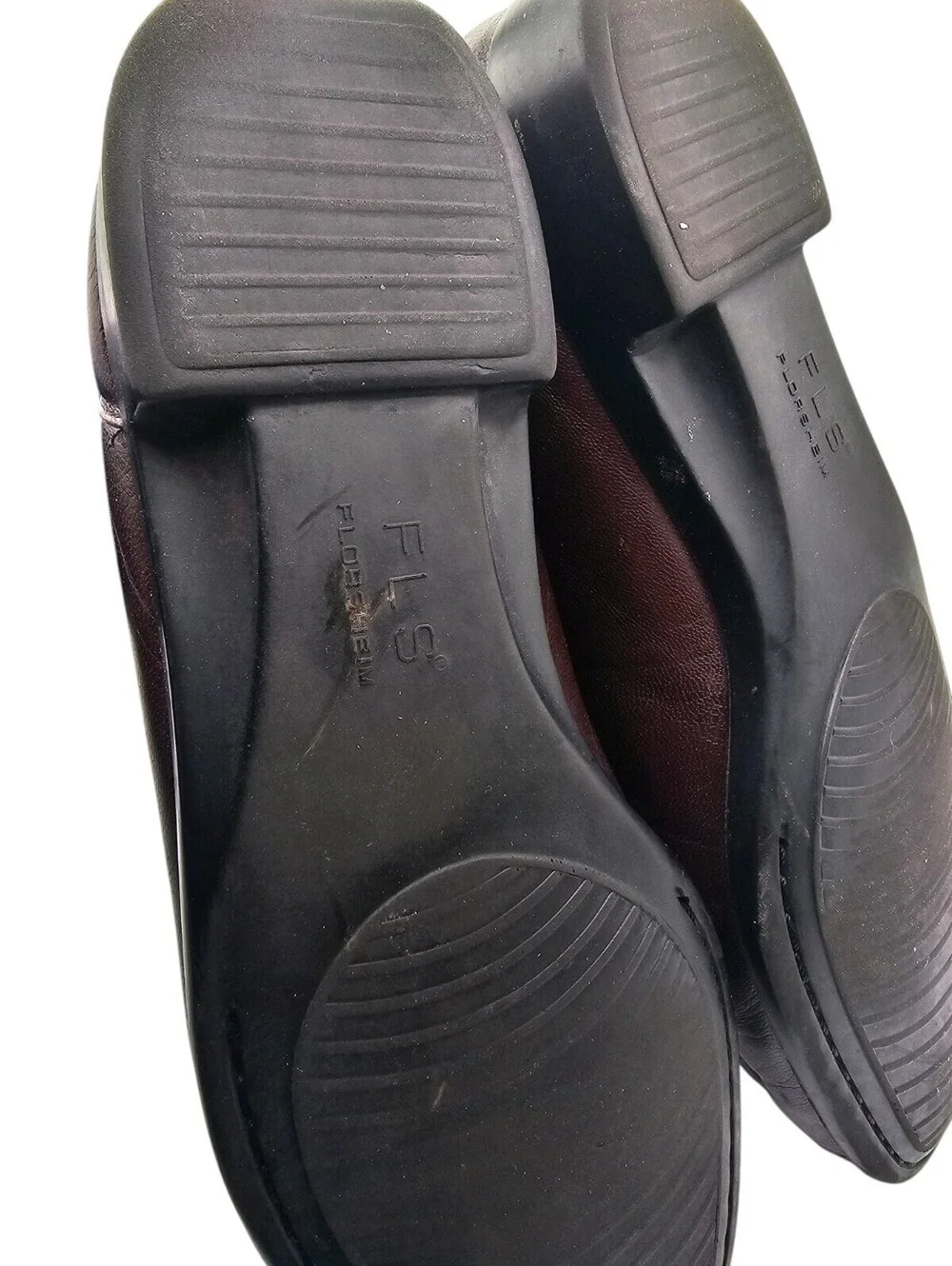 Florsheim Mens Vintage Size 39 D Brown Leather Slip On Penny Loafer Shoes